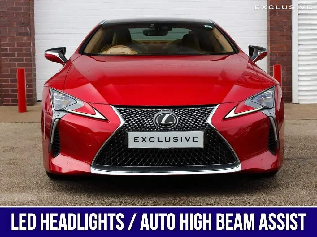 Used Lexus LC 500 Sport Line 2017 Red Coupe
