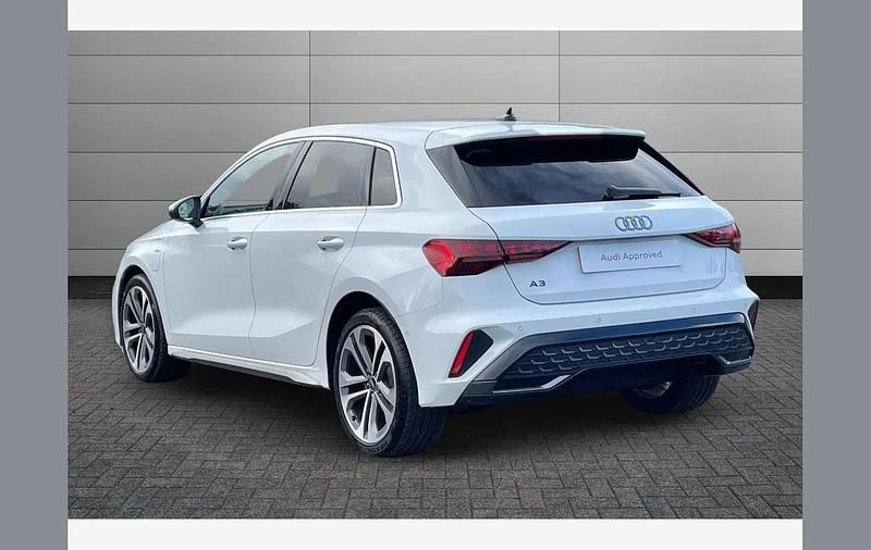 Used Audi A3 e-tron S-Line 204 HP (150 kW) 2025 White Hatchback