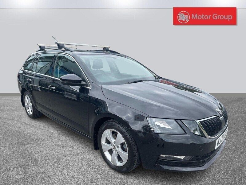 Black Used 2020 Skoda Octavia SE Technology Estate | £7,824 (Good price) - Image 1/4