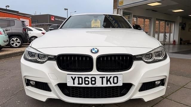 Begagnad BMW 320 M Sport 2018 Vit Sedan