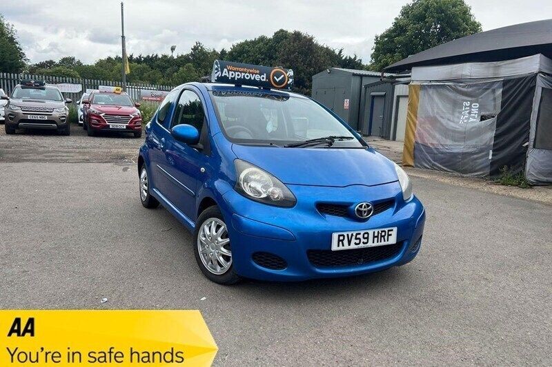 Blue Used 2009 Toyota Aygo Hatchback | £1,490 (Fair price) - Image 1/1