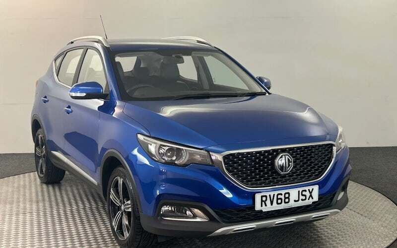 Blue Used 2018 MG ZS Exclusive Sedan | £10,995 (Fair price) - Image 1/4