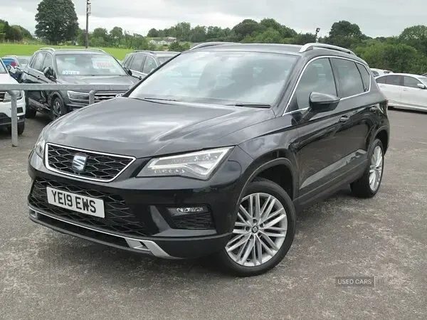 Used Seat Ateca XCELLENCE 115 HP (84 kW) 2019 Black SUV