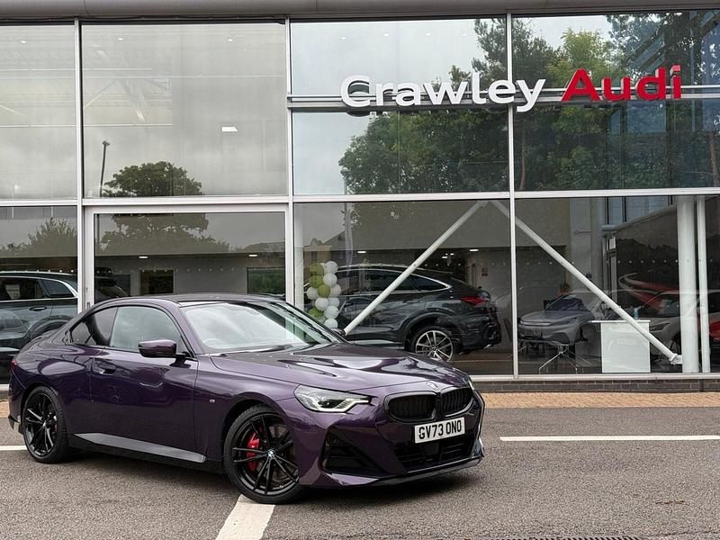 Mauve/purple Used 2023 BMW 220 M Sport Coupe | £31,850 (Fair price) - Image 1/4