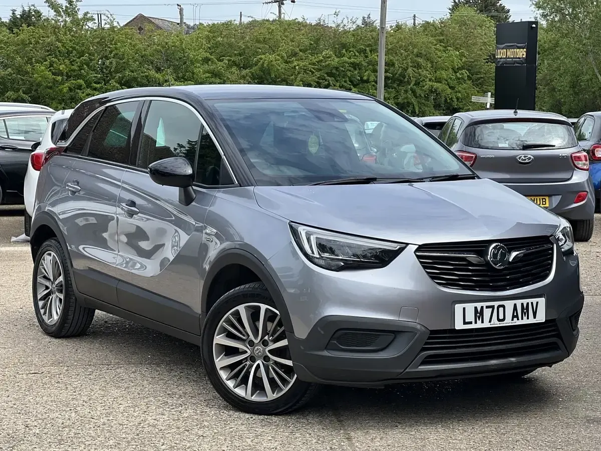 Used Vauxhall Crossland X 110 HP (80 kW) 2020 Grey SUV