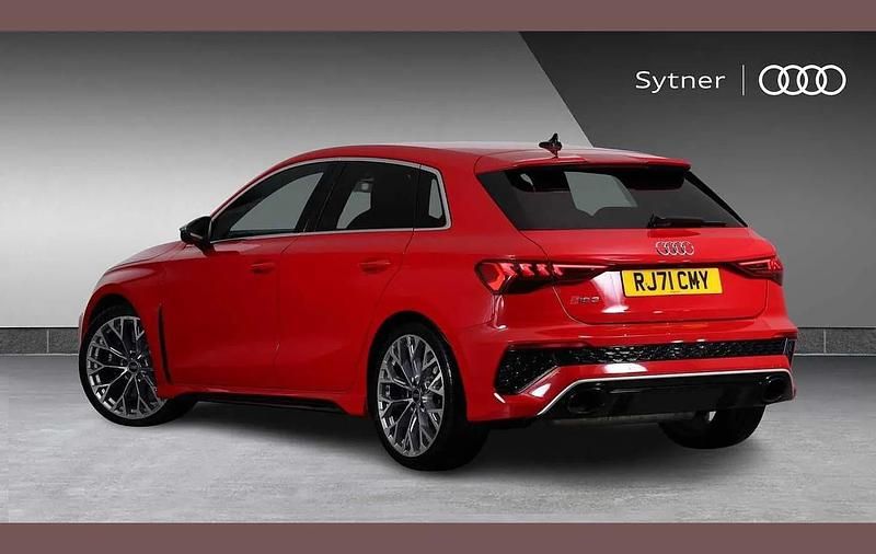 Used Audi RS3 Sport 400 HP (294 kW) 2021 Red Sedan