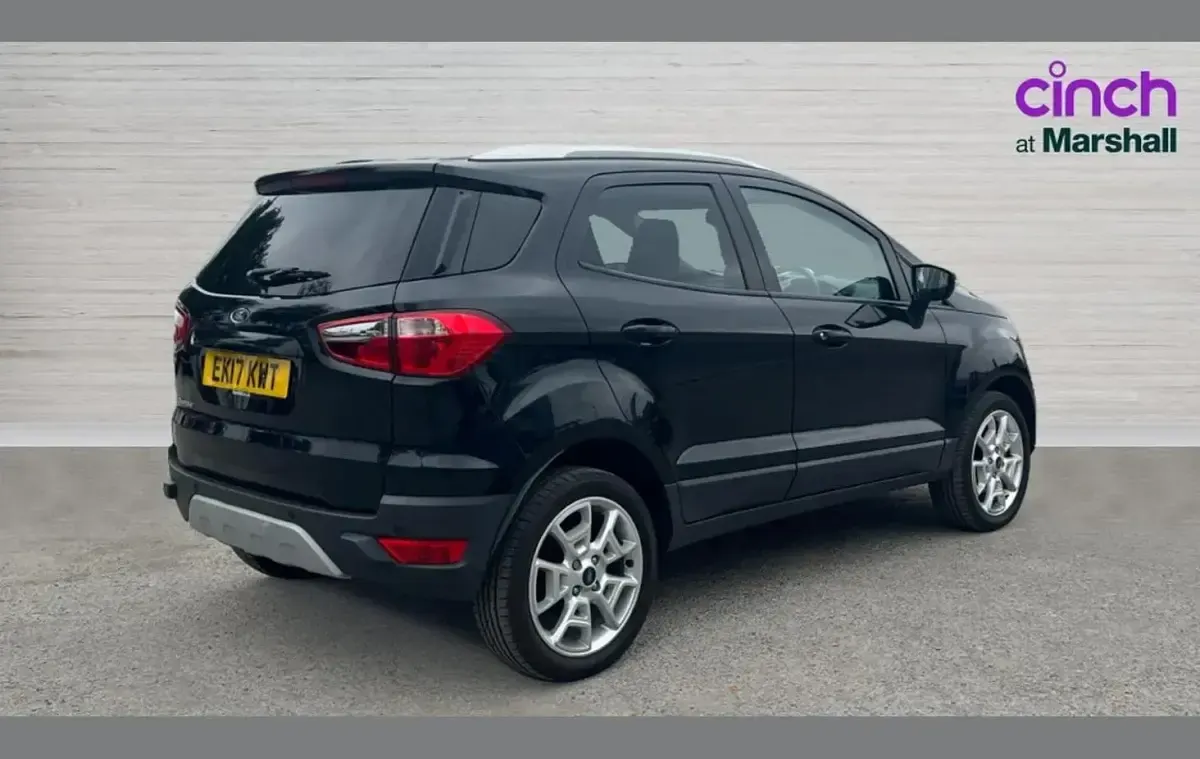 Used Ford Ecosport Titanium 112 HP (82 kW) 2017 Black SUV