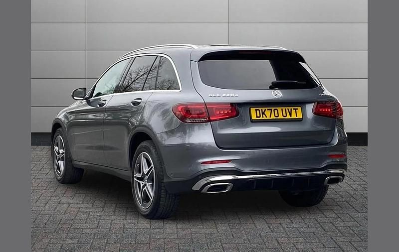 Used Mercedes GLC220 AMG line 191 HP (140 kW) 2021 Grey SUV