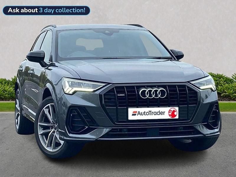 Grey Used 2021 Audi Q3 Black Edition SUV | £29,552 (Fair price) - Image 1/4