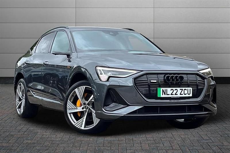 Daytona grey Used 2022 Audi e-tron Advanced SUV | £33,822 - Image 1/4