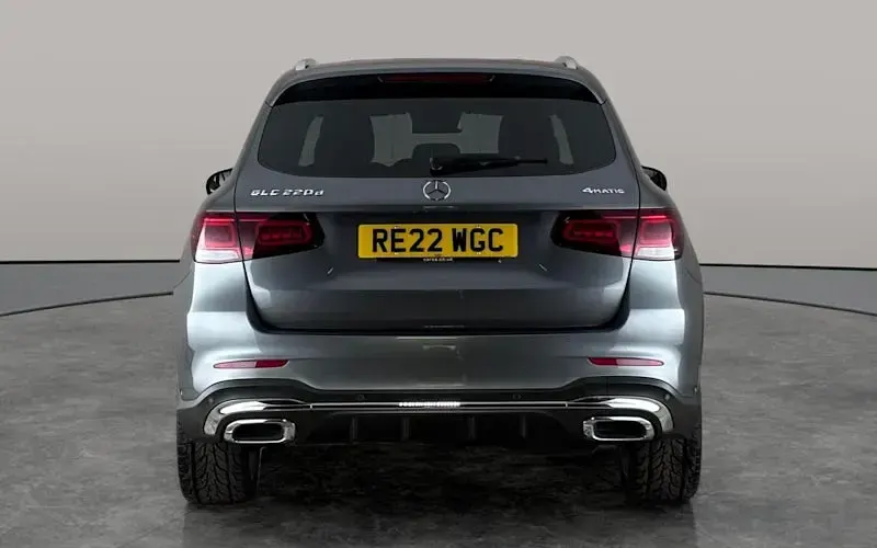 Used Mercedes GLC220 AMG line 194 HP (142 kW) 2022 Grey SUV