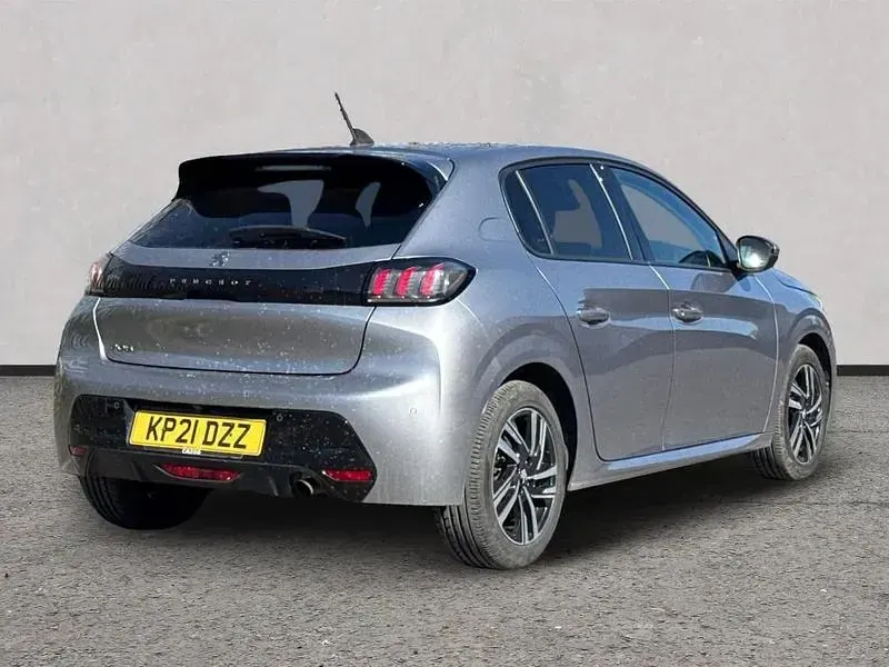 Used Peugeot 208 Allure Premium 100 HP (73 kW) 2021 Grey Hatchback