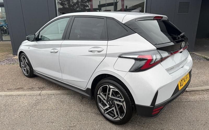 Used Hyundai i20 N Line 101 HP (74 kW) 2024 Lumen grey Hatchback