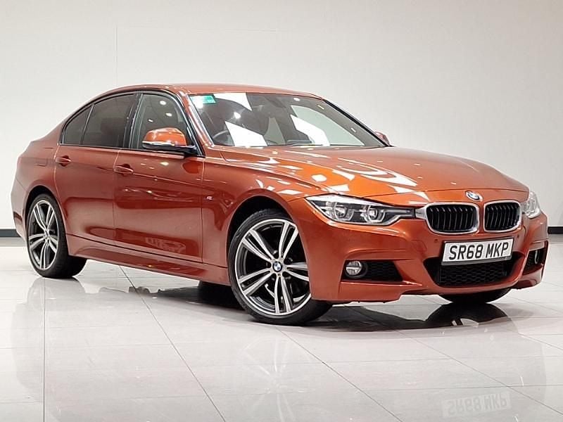 Used BMW 330 M Sport 258 HP (189 kW) 2018 Orange Sedan