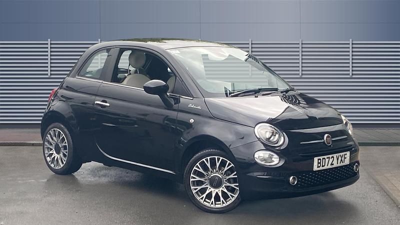 Black Used 2022 Fiat 500 Dolcevita Hatchback | £11,250 (Fair price) - Image 1/4