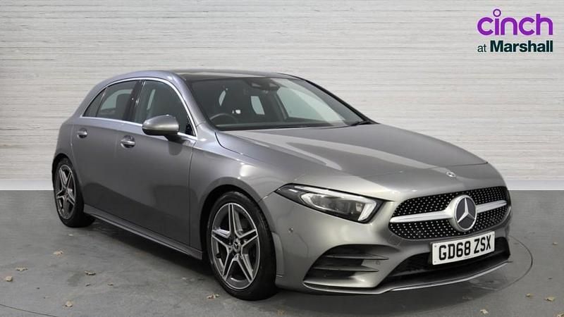 Grey Used 2018 Mercedes A200 AMG Line Premium Plus Hatchback | £17,197 (Fair price) - Image 1/4