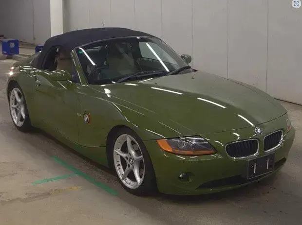 Used BMW Z4 2003 Green Cabriolet