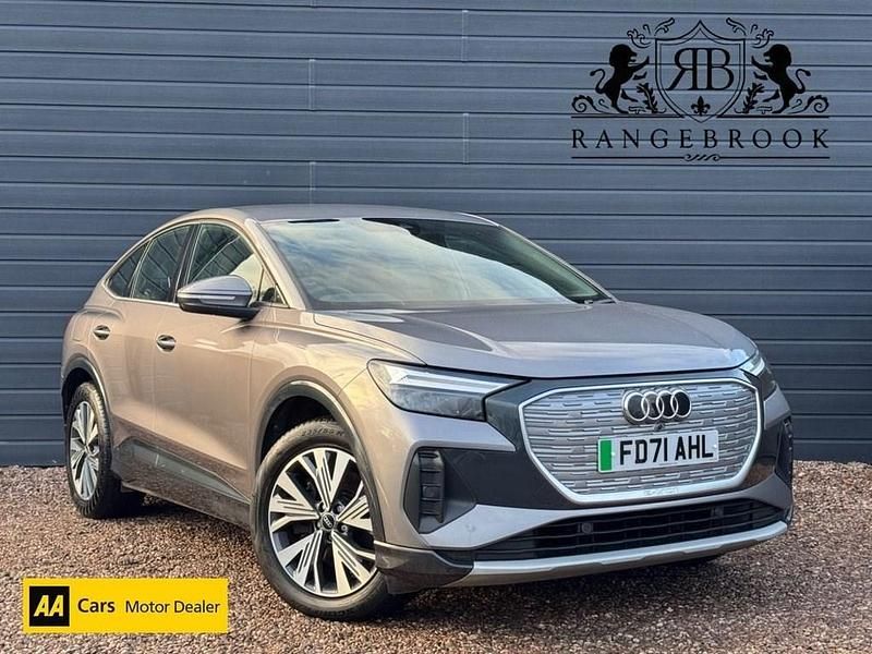 Grey Used 2022 Audi Q4 Sportback e-tron Sport SUV | £19,299 - Image 1/3