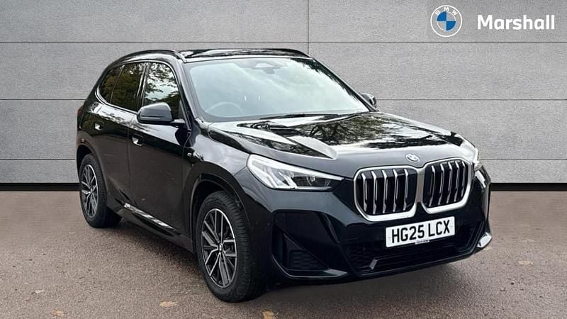 Black sapphire Used 2025 BMW X1 M Sport SUV | £34,022 - Image 1/4