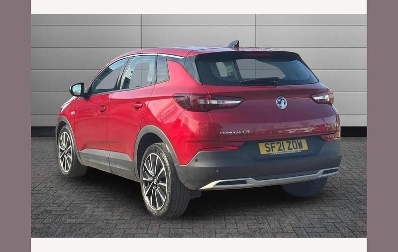 Used Vauxhall Grandland X Elite 130 HP (95 kW) 2021 Red SUV