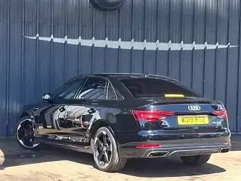 Used Audi A4 Black Edition 245 HP (180 kW) 2019 Black Sedan