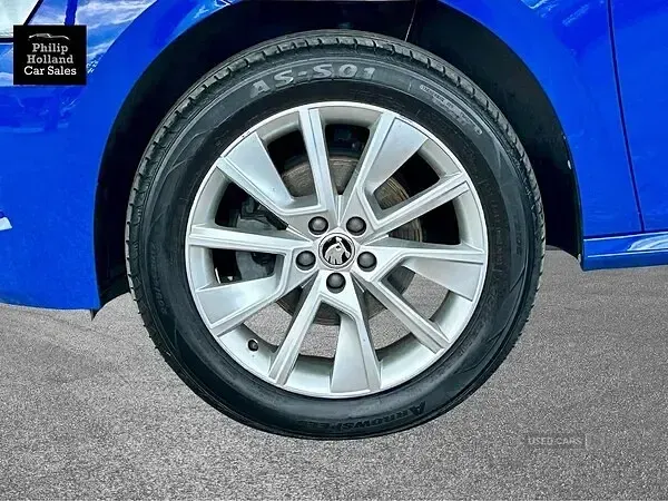 Used Skoda 110 R SE 110 HP (80 kW) 2024 Blue Hatchback