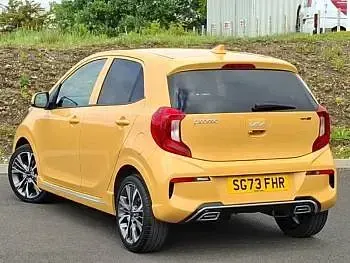 Used Kia Picanto GT-Line 2024 Yellow Hatchback