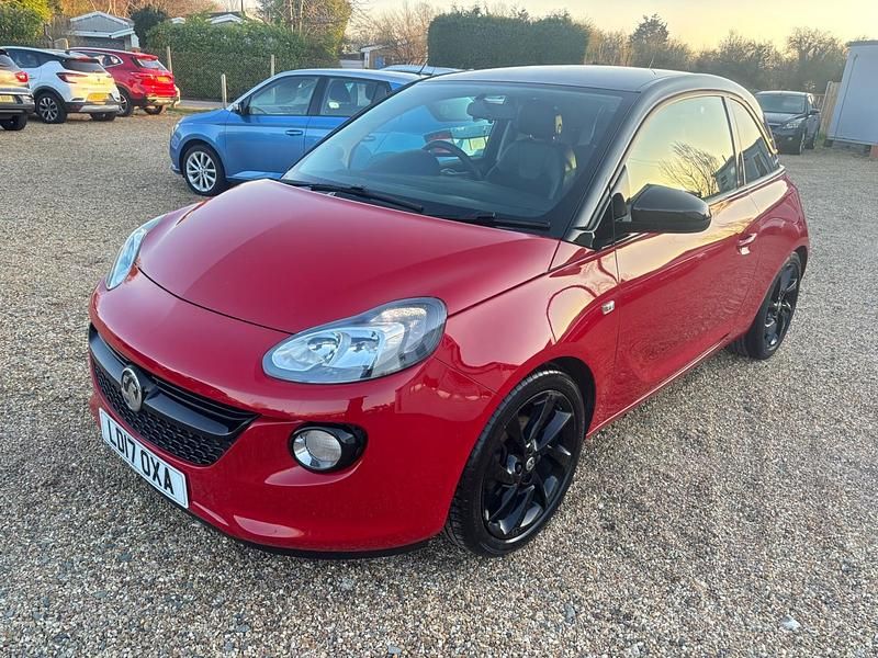 Used Vauxhall Adam S 70 HP (51 kW) 2017 Red Hatchback