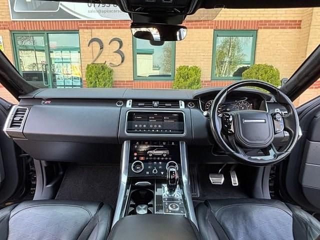 Gebraucht Land Rover Range Rover Sport SVR 575 PS (422 kW) 2018 Schwarz SUV