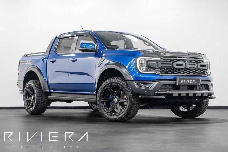 Blue Used 2023 Ford Ranger Raptor Pickup | £48,995 (Expensive) - Image 1/4