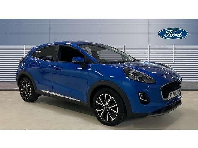 Blue Used 2020 Ford Puma Gen-E Titanium SUV | £14,074 (Good price) - Image 1/4