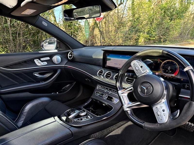 Used Mercedes E63S AMG 2019 White Sedan