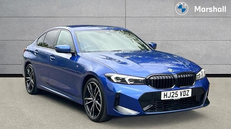 Portimao blue Used 2025 BMW 320 M Sport Sedan | £37,000 (Expensive) - Image 1/4