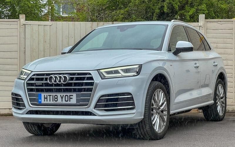 Begagnad Audi Q5 S-Line 252 HK (185 kW) 2018 Vit SUV