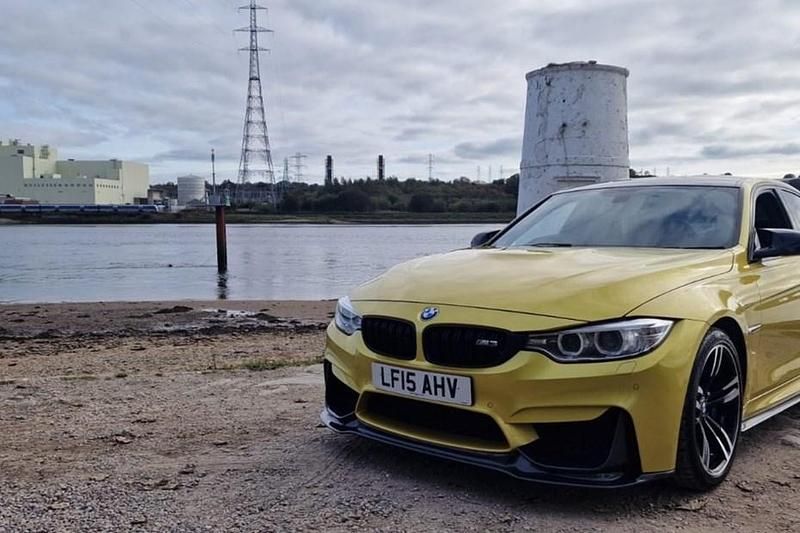 Yellow Used 2015 BMW M3 Performance Sedan | £25,995 (Fair price) - Image 1/1