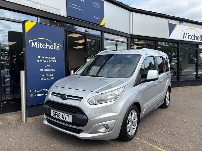 Silver Used 2018 Ford Tourneo Titanium Estate | £11,995 (Fair price) - Image 1/4