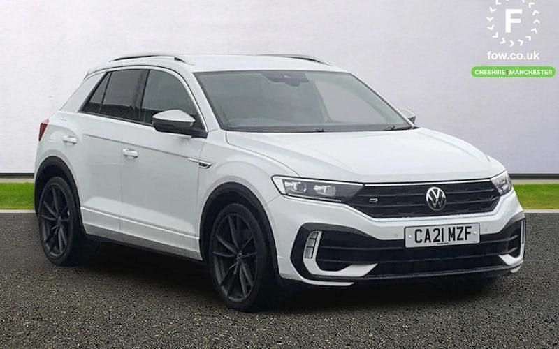 Used VW T-Roc R 300 HP (220 kW) 2021 White SUV