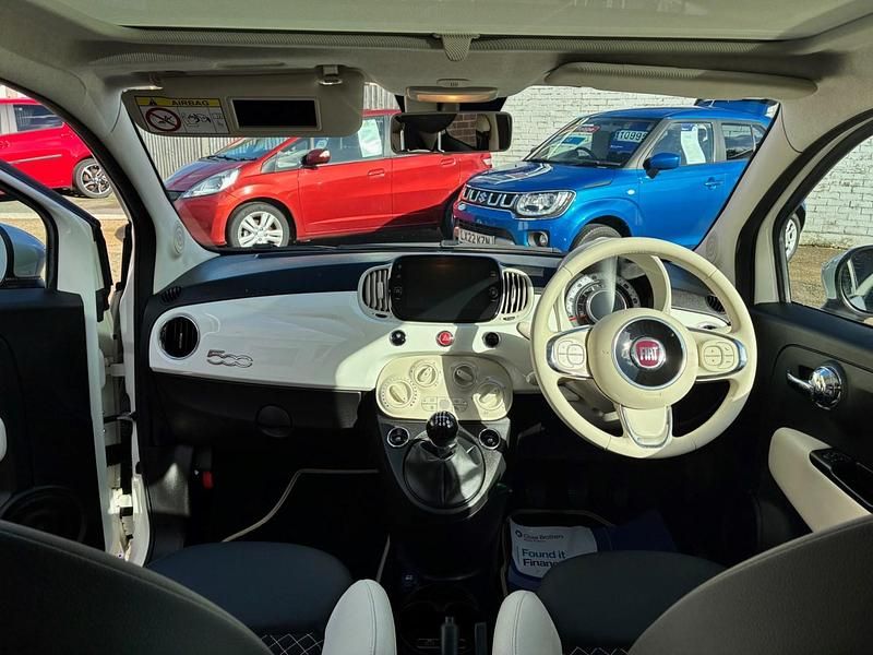 Used Fiat 500 Dolcevita 2021 White/grey Hatchback