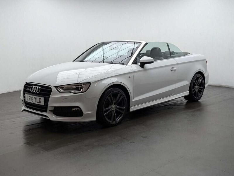 Used Audi A3 Cabriolet S-Line 179 HP (131 kW) 2016 White Cabriolet