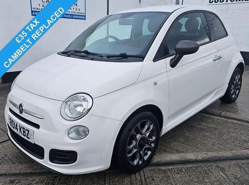 White Used 2014 Fiat 500 S Hatchback | £3,995 (A bit pricey) - Image 1/3