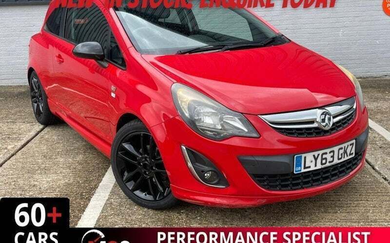 Red Used 2014 Vauxhall Corsa Edition Hatchback | £5,000 (Fair price) - Image 1/3