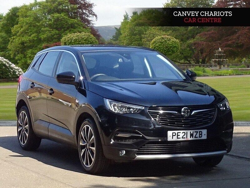 Black Used 2021 Vauxhall Grandland X Elite SUV | £13,300 (Good price) - Image 1/4