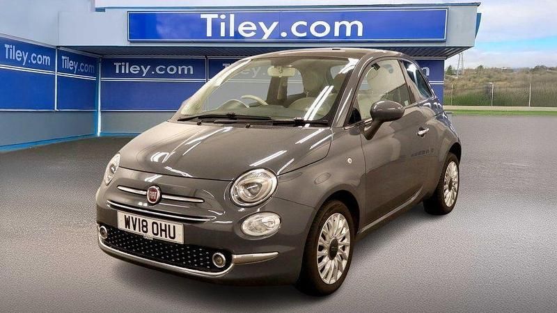 Used Fiat 500 Lounge 69 HP (50 kW) 2018 Grey Hatchback