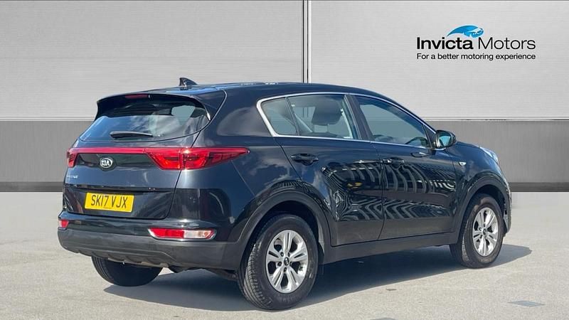 Used Kia Sportage 177 HP (130 kW) 2017 Black SUV