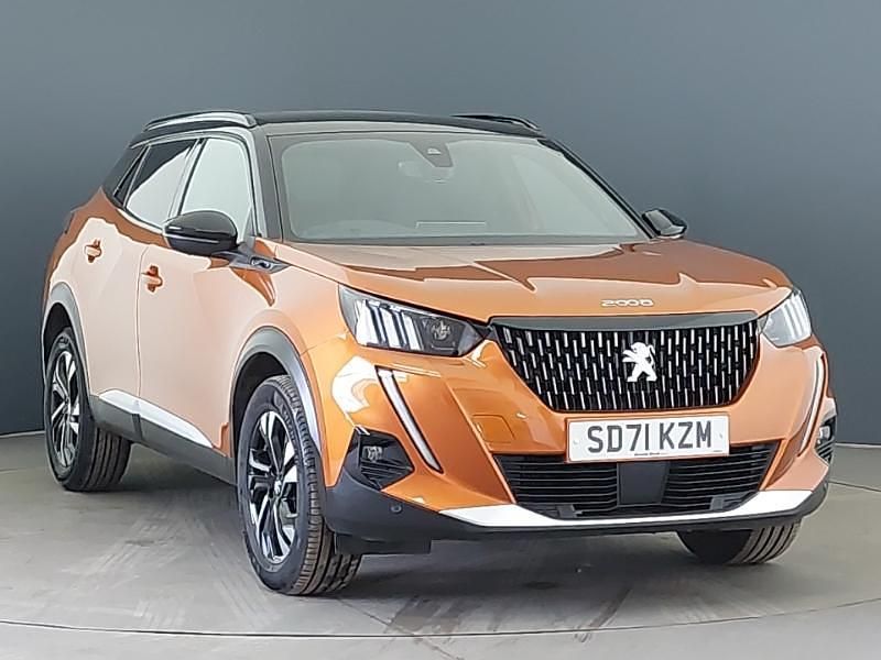 Used Peugeot 2008 GTi 131 HP (96 kW) 2021 Orange SUV