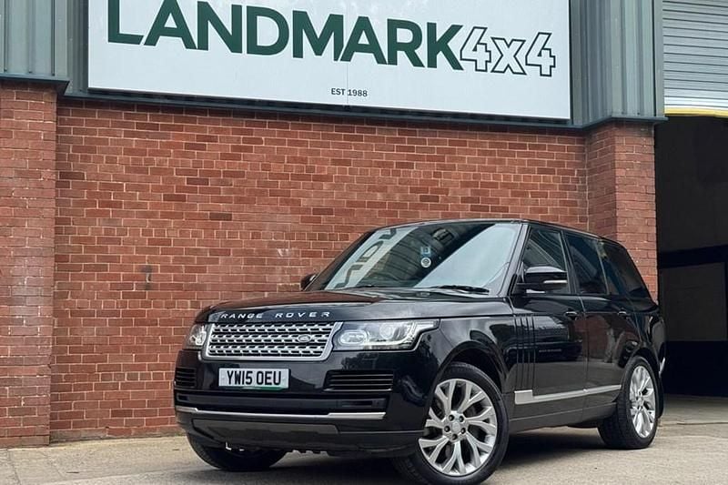 Black Used 2015 Land Rover Range Rover Vogue SUV | £17,475 (Fair price) - Image 1/1