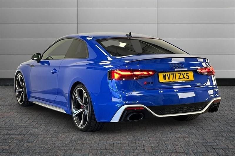 Used Audi RS5 Advanced 450 HP (330 kW) 2021 Blue Coupe