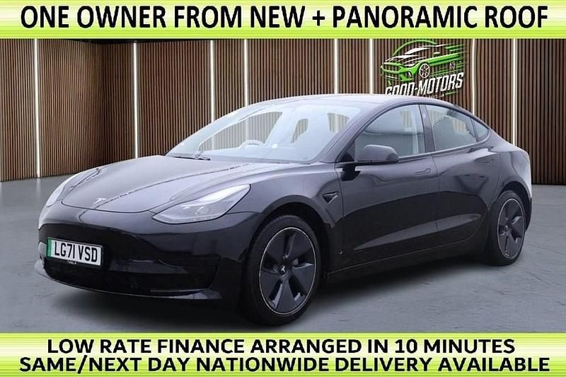 Used 2021 Tesla Model 3 Standard Range Plus Sedan | £18,477 (Good price) - Image 1/1