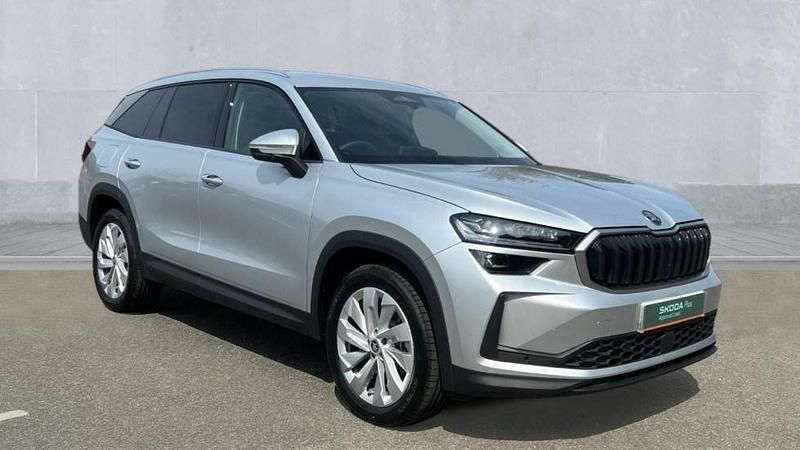 Brilliant silver metallic Used 2025 Skoda Kodiaq SE L SUV | £37,550 - Image 1/4