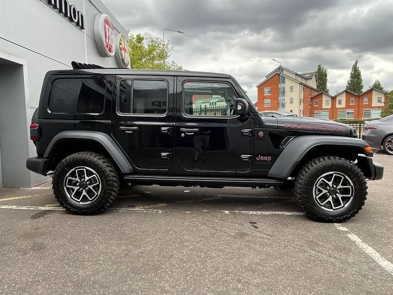 Black New 2025 Jeep Wrangler Rubicon SUV | £58,995 (A bit pricey) - Image 1/3
